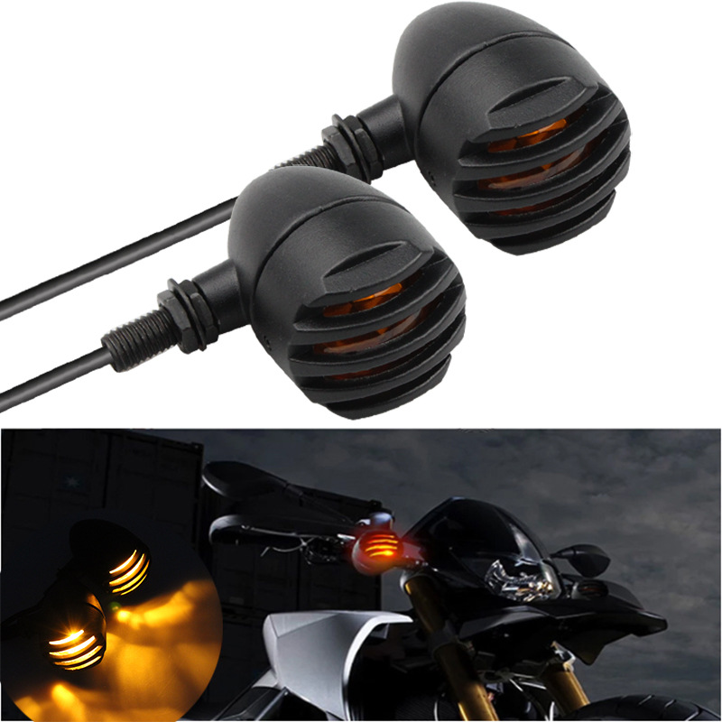 哈雷巡航太子車改裝 復古金屬殼轉向燈的獨特魅力